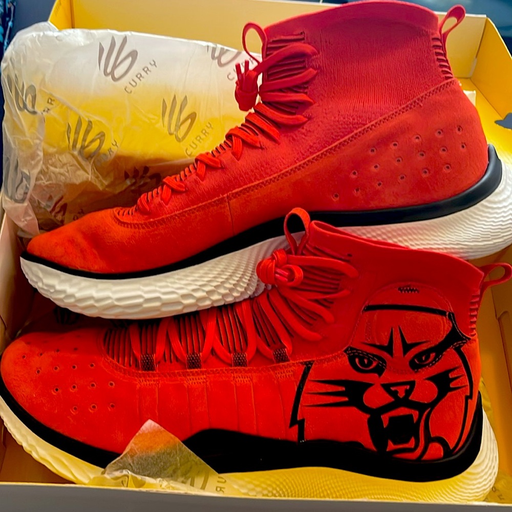 Steph Curry Fans!! The Curry 4 FloTro TE brand new in original box. Size 15. - Picture 8 of 14